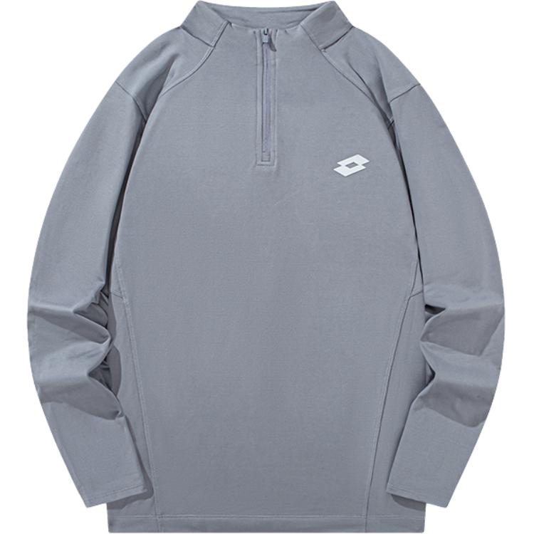 

Унисекс свитшот LOTTO, светло-серый