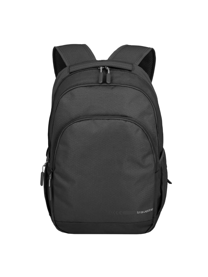 

Рюкзак Kick Off Daypack L 45 см с отделением для ноутбука черного цвета travelite