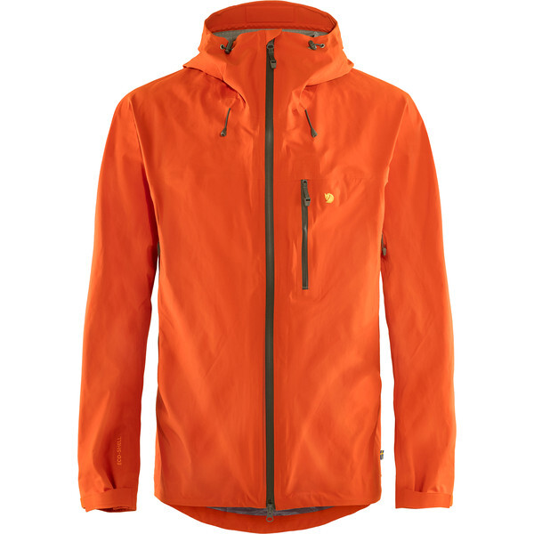 

Ветровка Fjällräven, цвет Hokkaido Orange