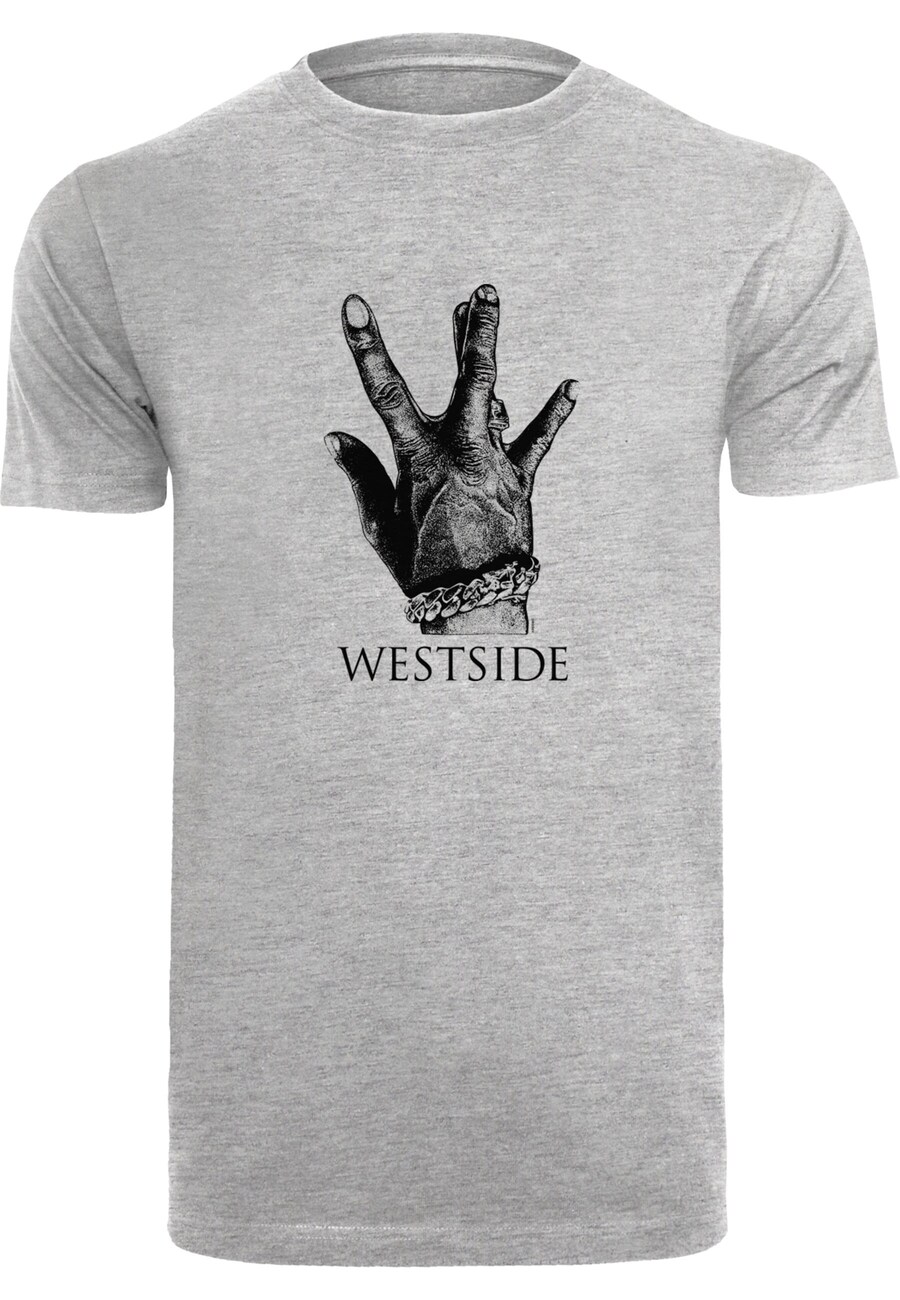 

Рубашка Mister Tee Westside Connection 2.0, пятнистый серый