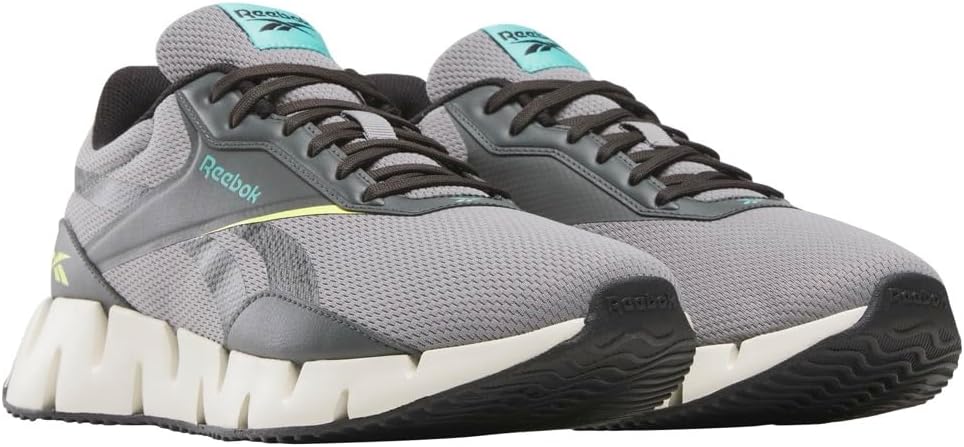 Кроссовки Reebok Unisex-Adult Zig Dynamica Str, серый — фото 2