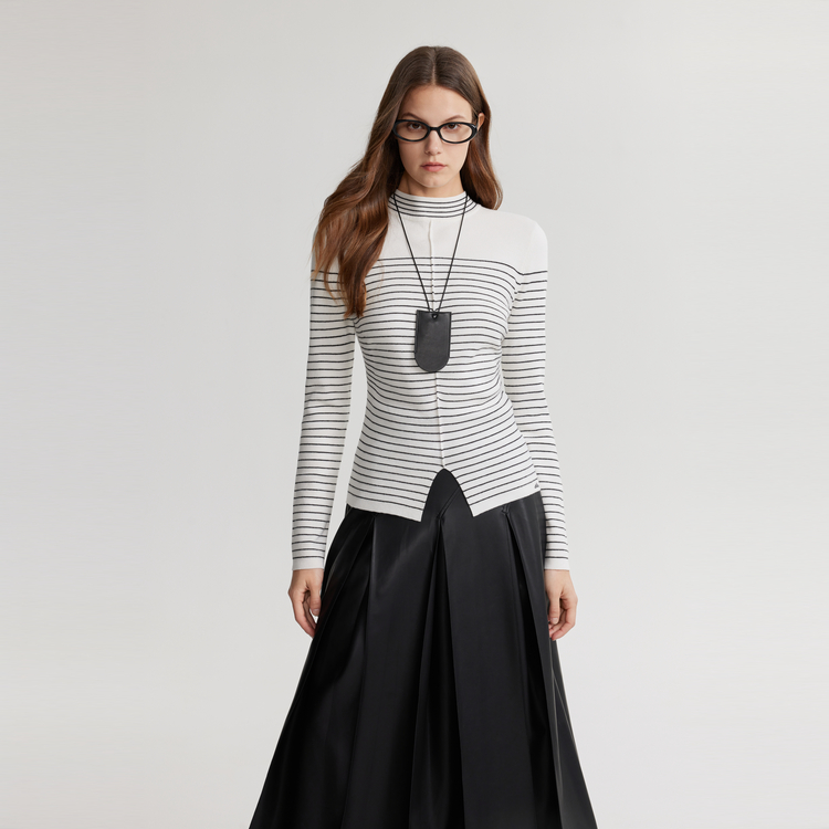

ELLE Свитер Women's Black White