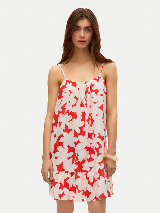 

Летнее платье стандартный крой Dicthe 10323634 Vero Moda, красный