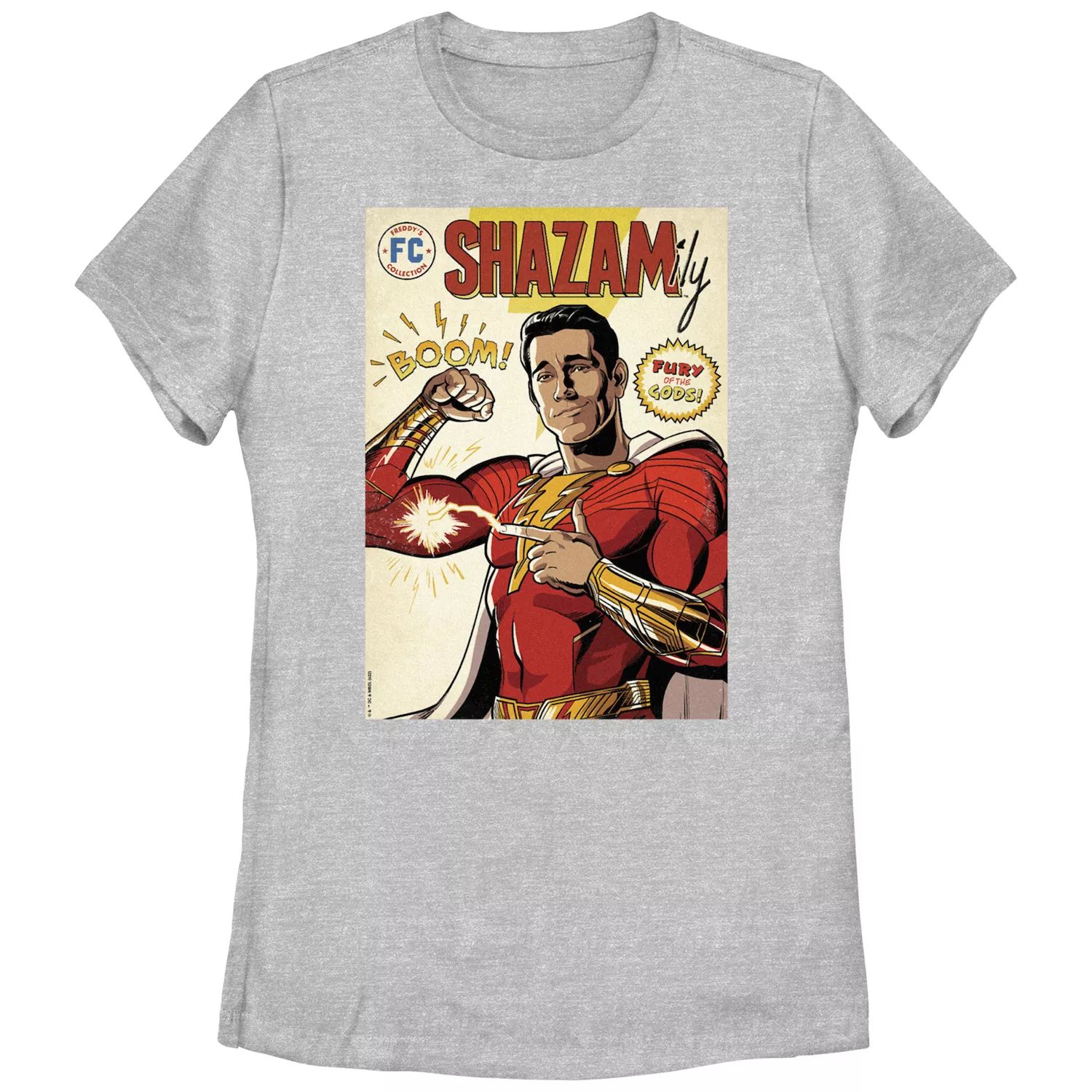 

Детская футболка с рисунком DC Comics Shazam Boom Licensed Character