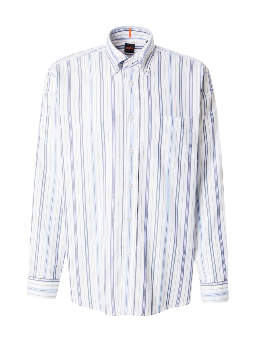 

Рубашка на пуговицах Comfort fit BOSS Orange Lambey_1, белый