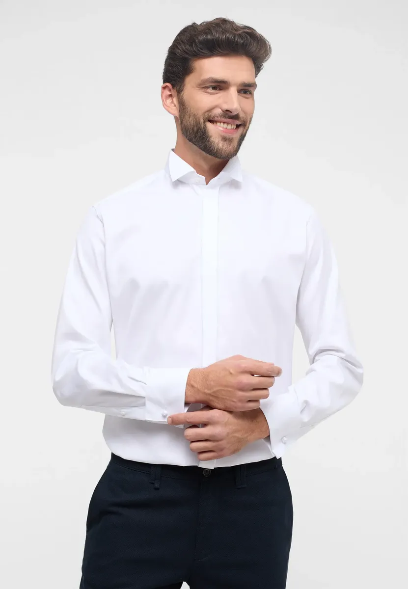 

Рубашка Eterna с длинными рукавами "MODERN FIT", белый