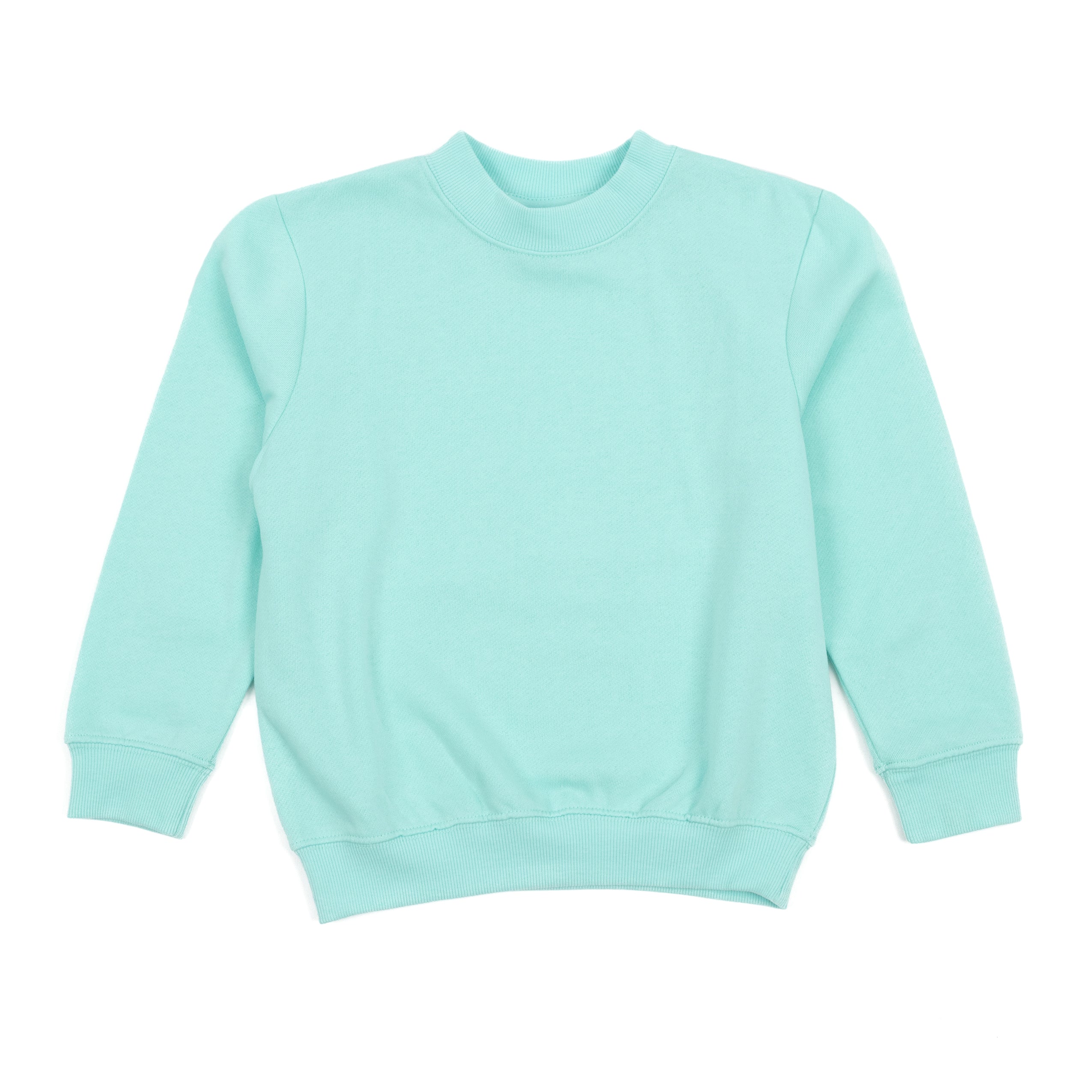 

Детский худи с длинным рукавом классический однотонный Leveret, Aqua