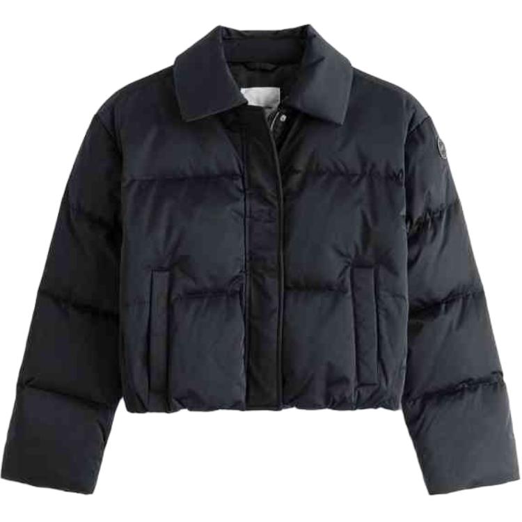 

Abercrombie＆Fitch Женская пуховая куртка, Black