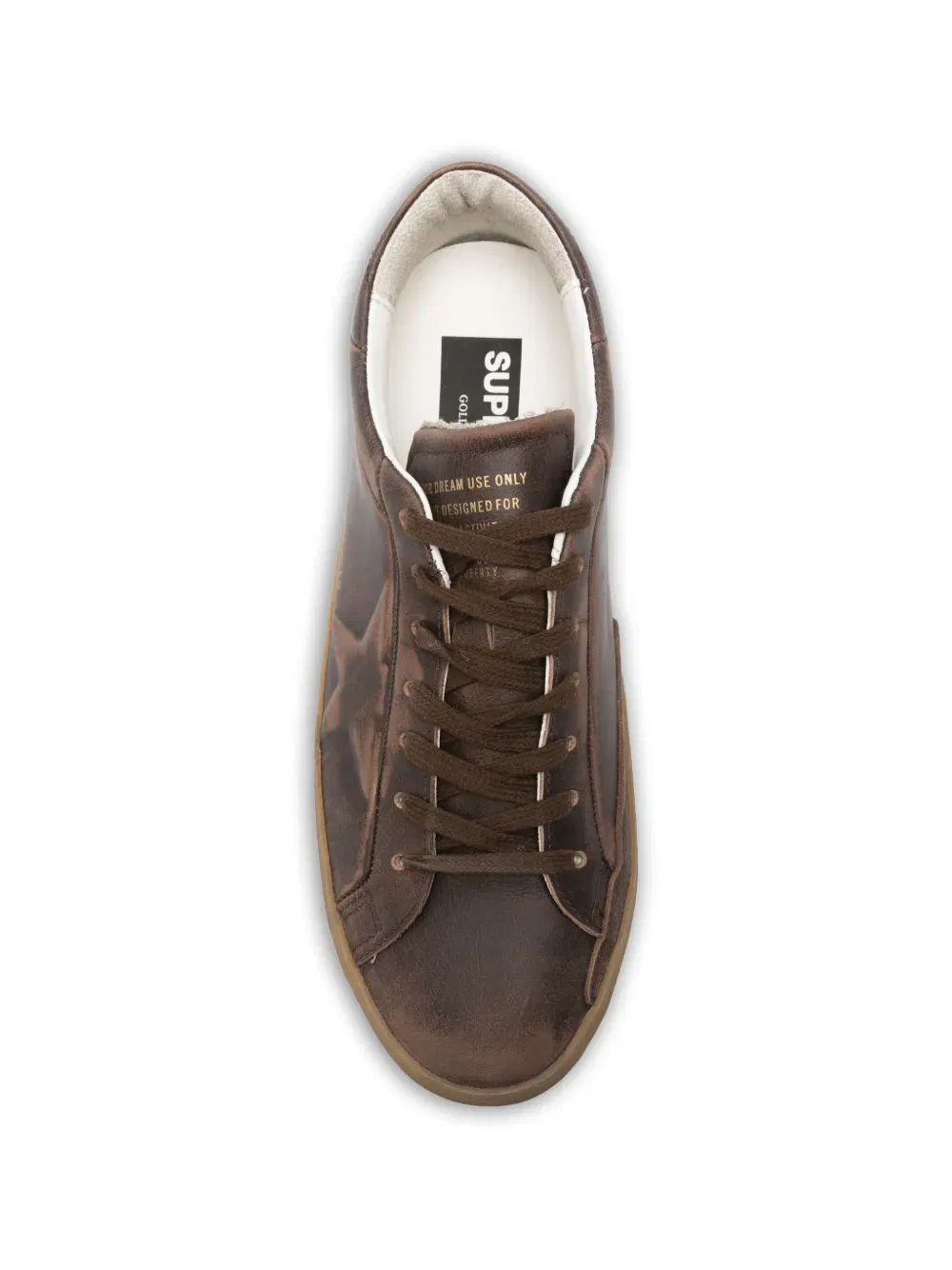Кроссовки Superstar Golden Goose, коричневый — фото 4