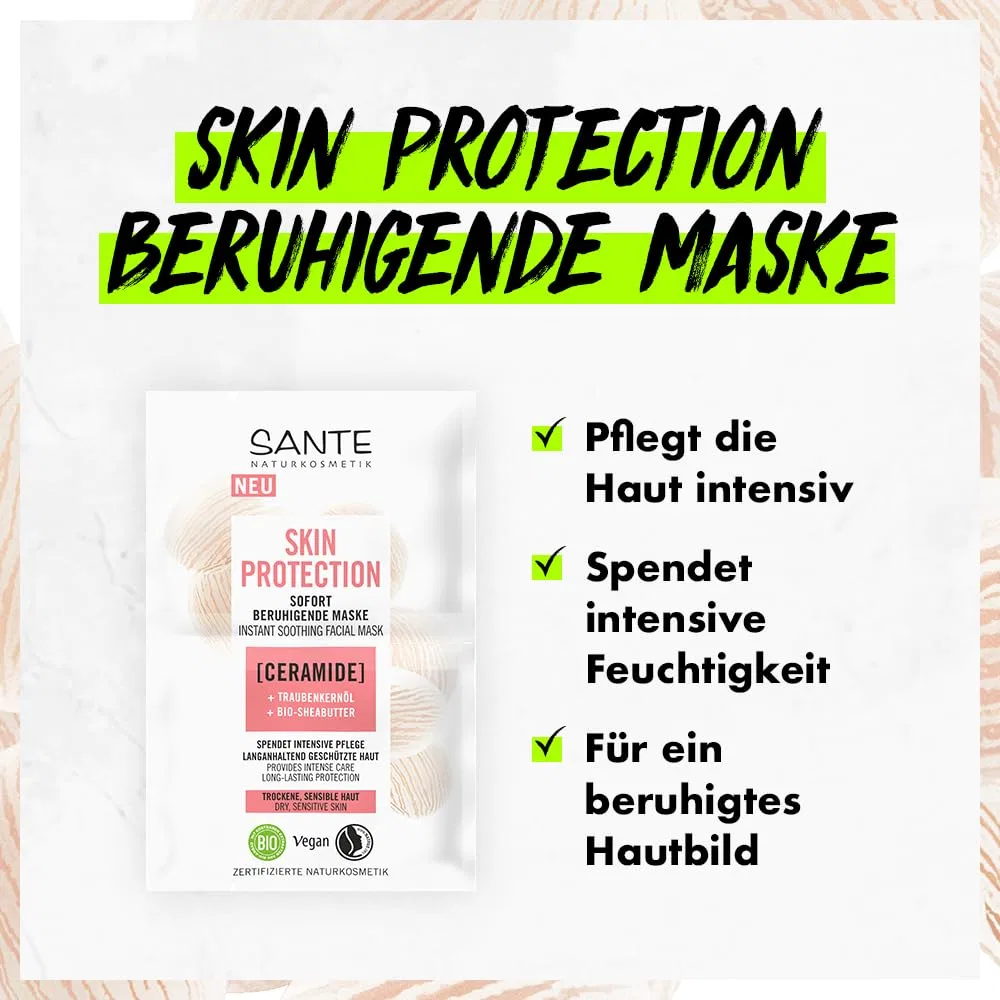 Маска для лица Sante Naturkosmetik — Успокаивающая с церамидами от — фото 3