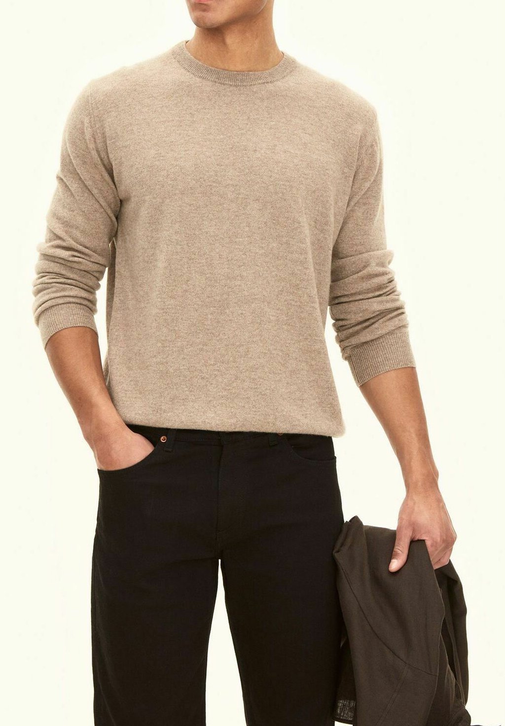

Свитер VALTER ROUNDNECK Oscar Jacobson, бежевый