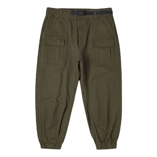 

Брюки woven cargo pants 'olive green' Converse, зеленый