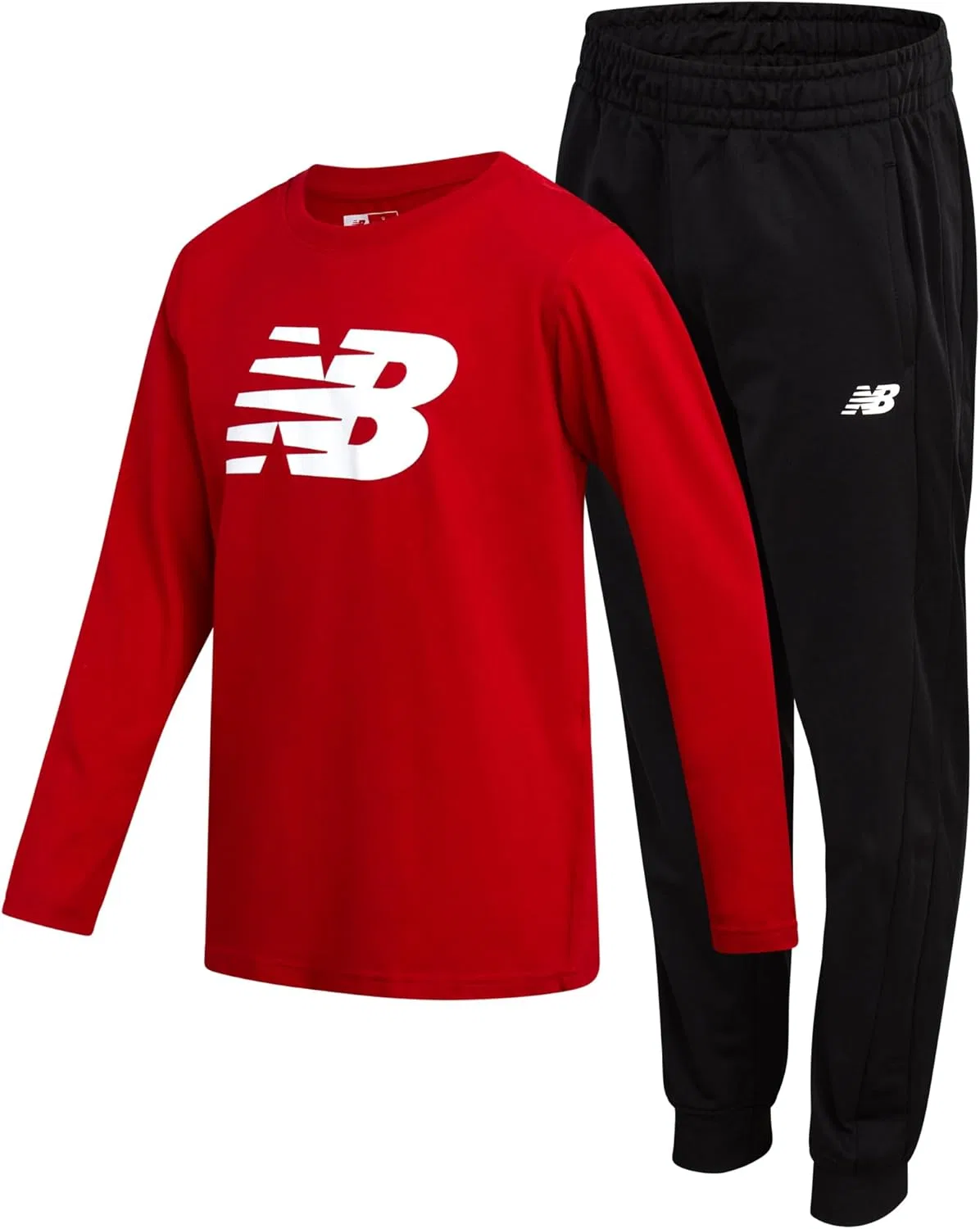 Детский спортивный костюм из 2 предметов New Balance, красный/черный
