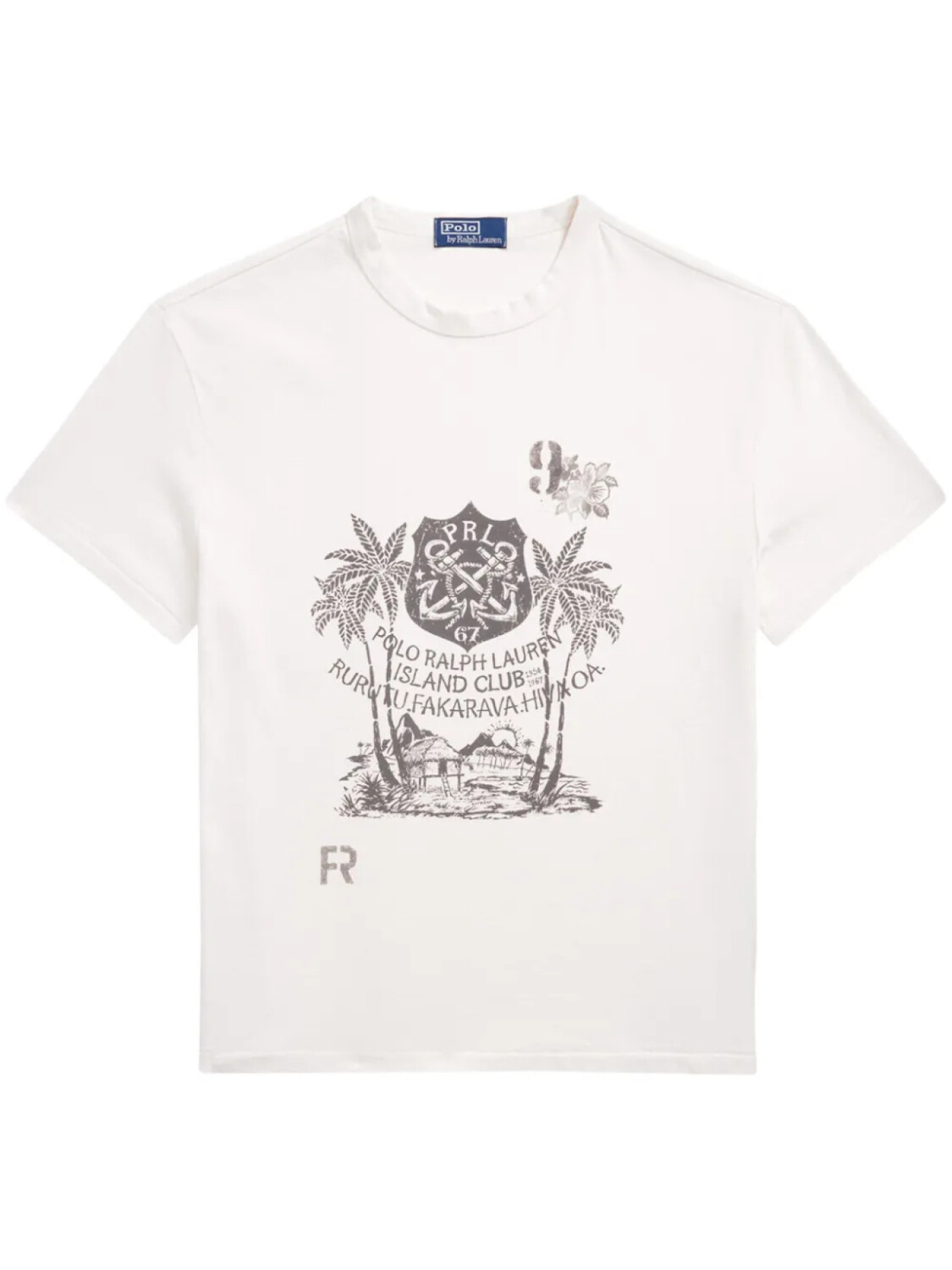 

Polo Ralph Lauren футболка с графичным принтом, белый