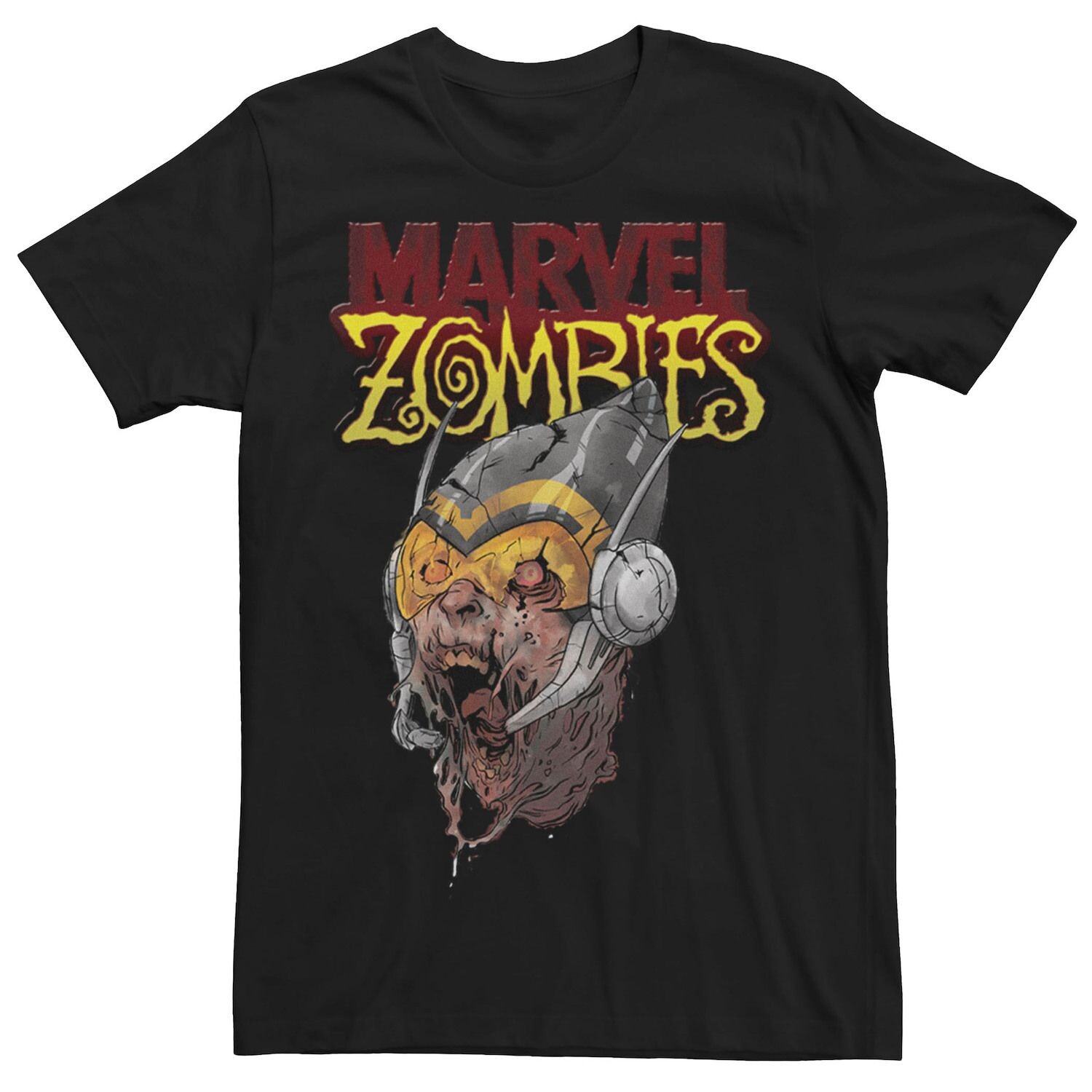 

Мужская футболка Marvel Zombies The Wasp Zombie Head Licensed Character