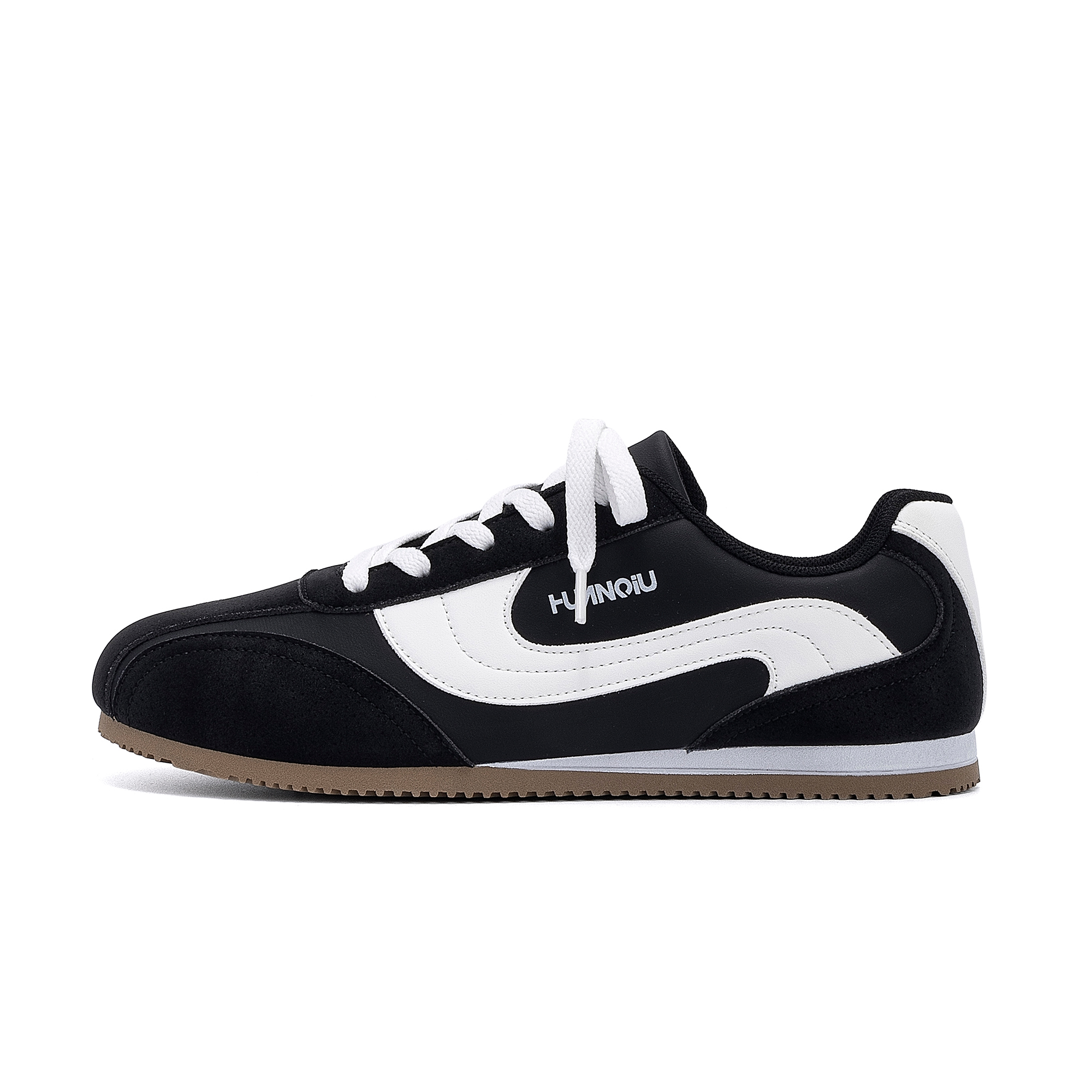 

Легкие кроссовки German Army Trainers с низким верхом для мужчин HUANQIU, черный