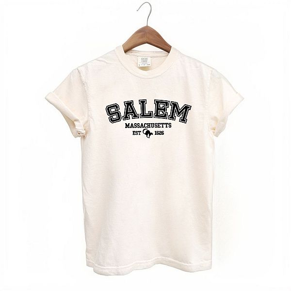 

Футболка garment dyed Salem Massachusetts Simply Sage Market, Ivory