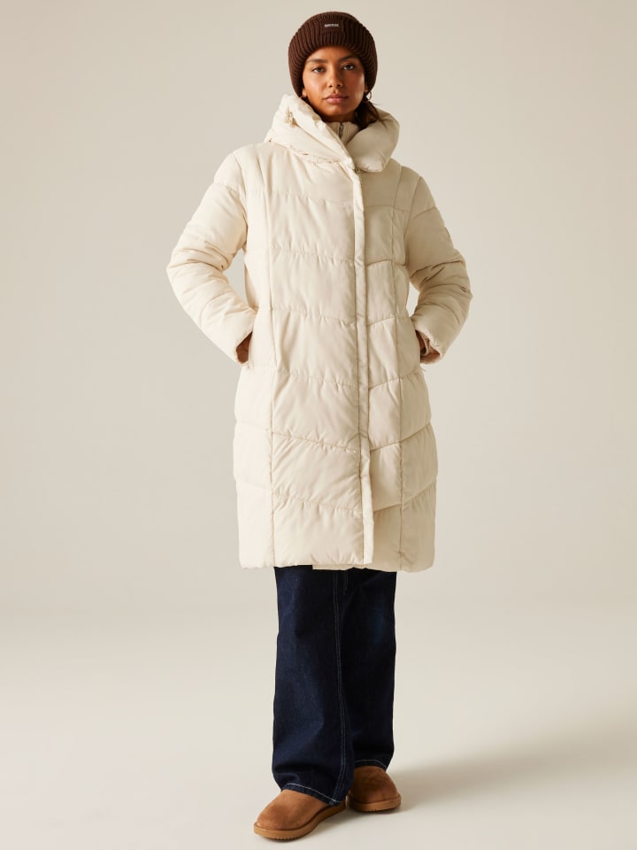 

Regatta Стеганое пальто "Нури" кремового цвета