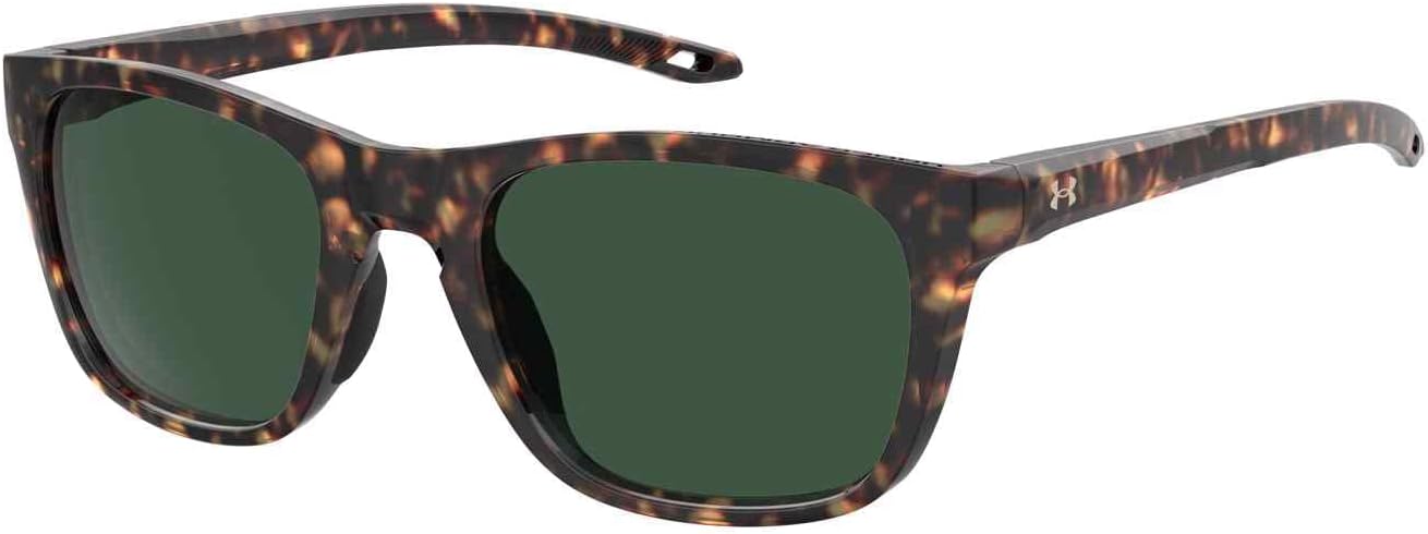 

Under Armour Raid UA0013/G/S 09N4/UC 55MM Havana Brown/Green Polarized прямоугольные солнцезащитные очки для мужчин и для женщин + НАБОР с дизайнерским iWear подарочным комплектом для очков