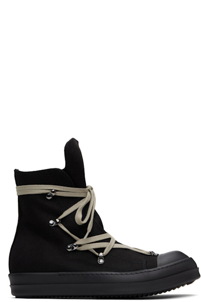 

Черные кроссовки Hollywood Hexa Sneaks Rick Owens DRKSHDW