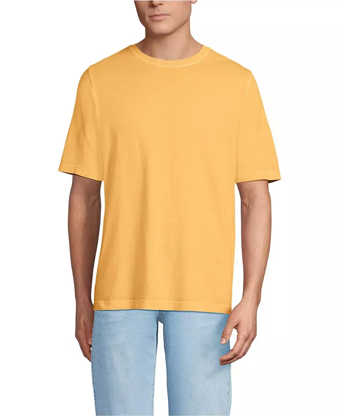 

Мужская футболка с коротким рукавом Sun Faded Super T Lands' End, желтый