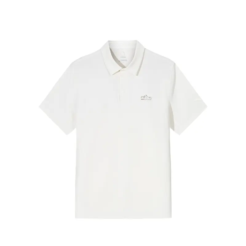 

ANTA Поло Outdoor Collection мужское ivory white, Белый, ANTA Поло Outdoor Collection мужское ivory white