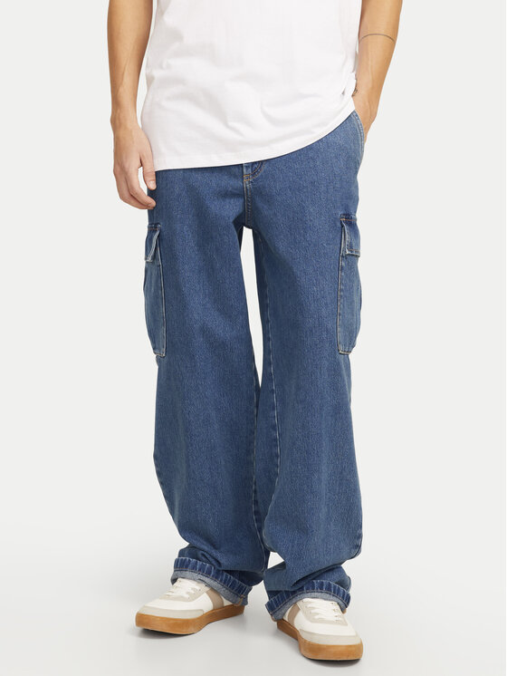 

Джинсы свободного кроя Bill 12270261 Jack&Jones, синий