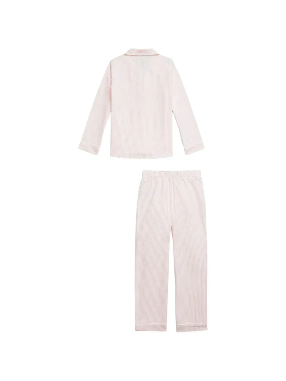 Пижама в полоску Polo Ralph Lauren Kids, розовый — фото 2