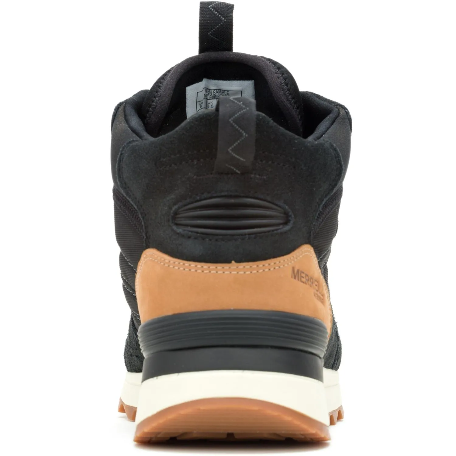 Альпийские 83 Recraft водонепроницаемые ботинки Mid мужские Merrell, Black — фото 4