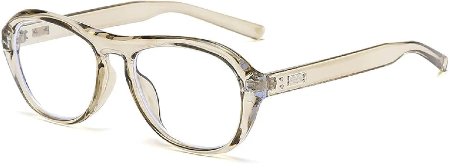 

Солнцезащитные очки с защитой от УФ-излучения UV400 | Женские с заклепками, мужские панк-очки овальной формы для занятий спортом на открытом воздухе и вождения DSVIGF, Green Clear