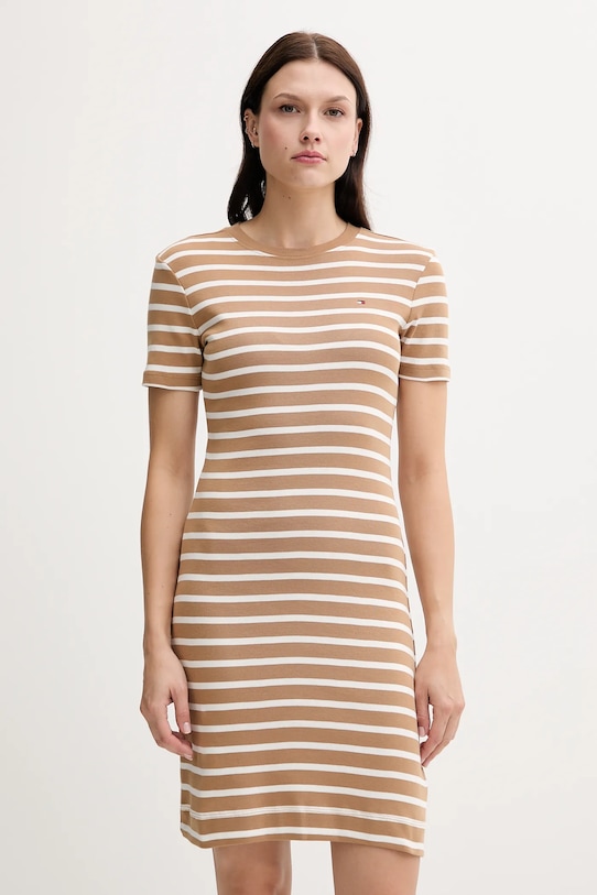 

Хлопковое платье Tommy Hilfiger, зеленый