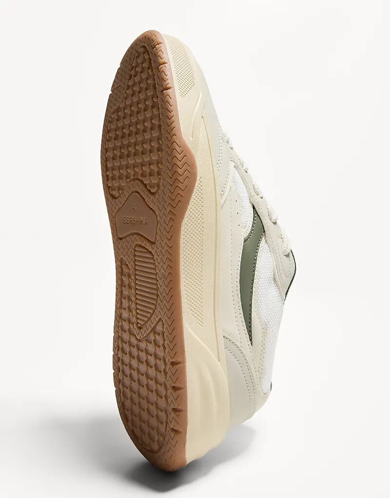 

Кроссовки Bershka Skateboard белого цвета