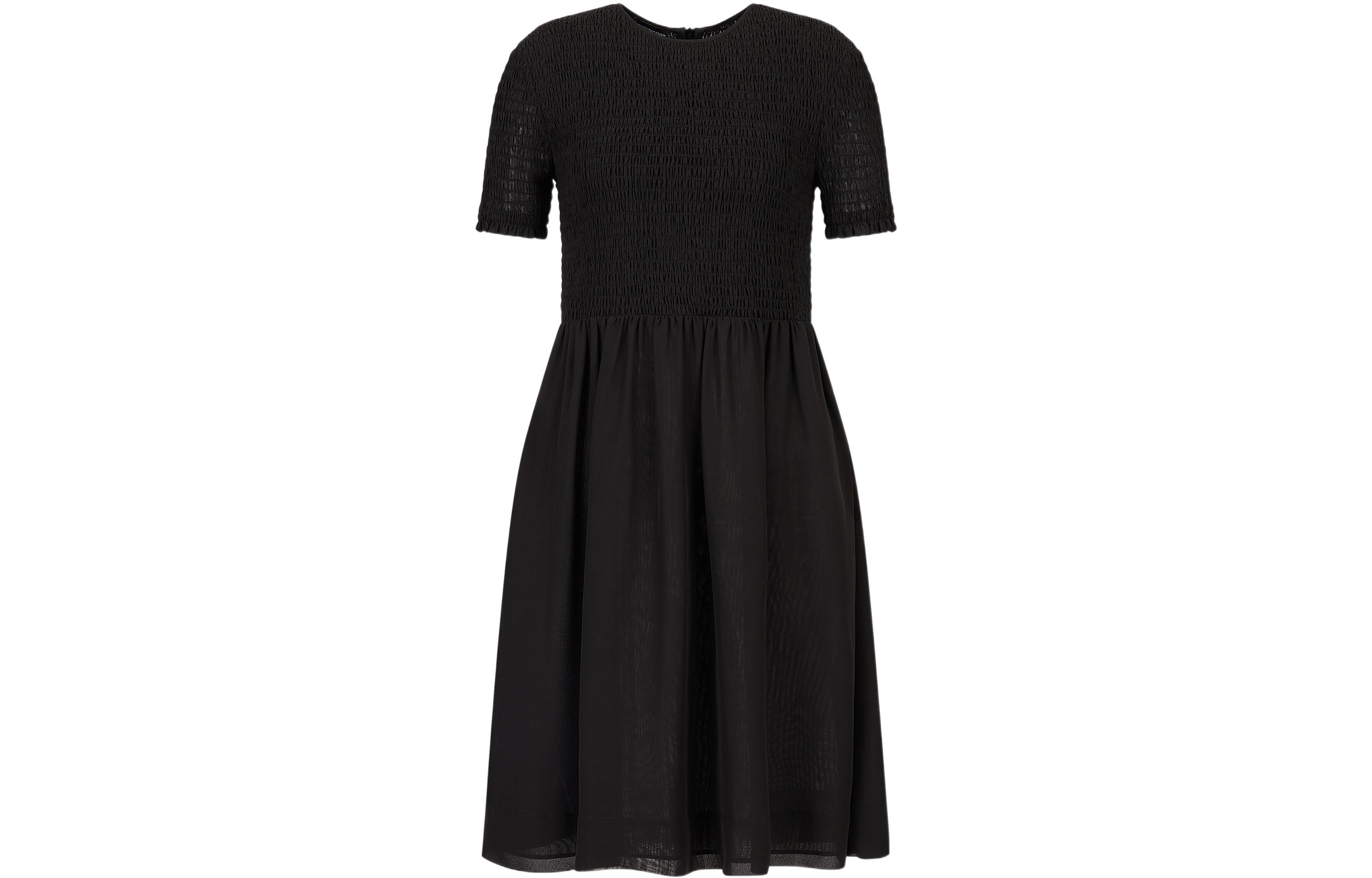 

EMPORIO ARMANI Платье с короткими рукавами женское черное