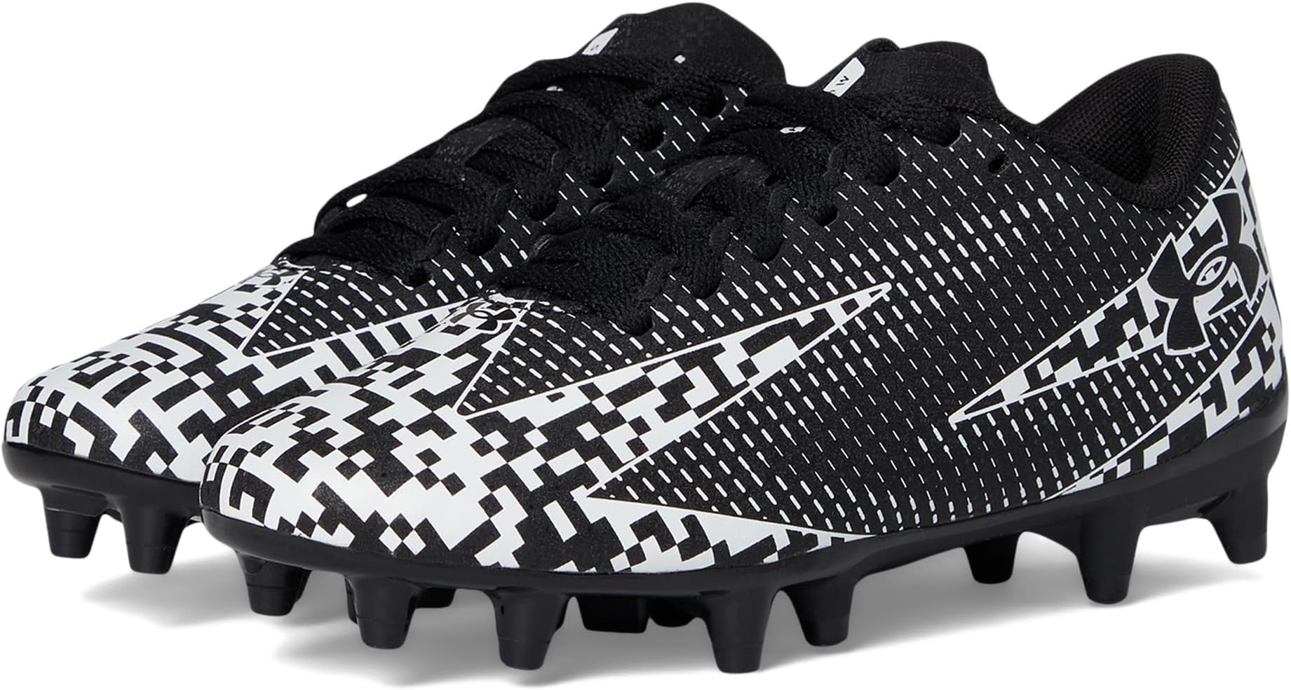 

Кроссовки Under Armour Kids Shadow Select 3 Jr. Soccer Cleats, Black/White/White