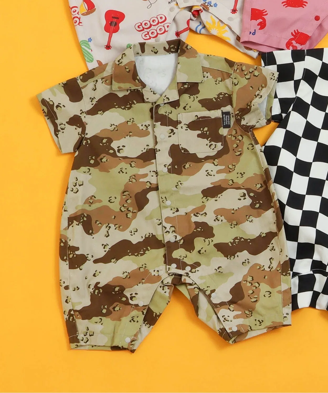 Ромпер BREEZE Chef Shirt All-over Camouflage