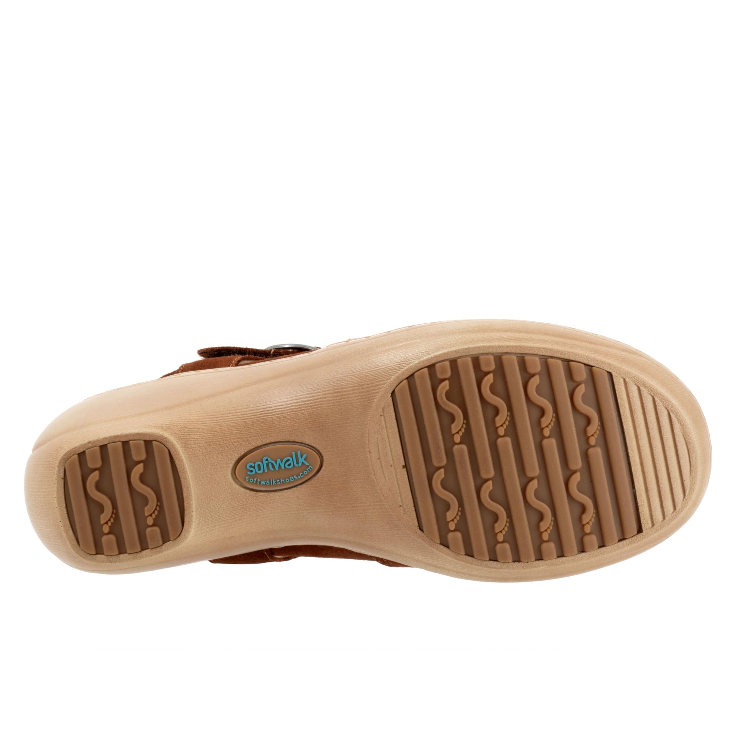 Сабо SoftWalk Mabelle, цвет Chesnut Suede — фото 3