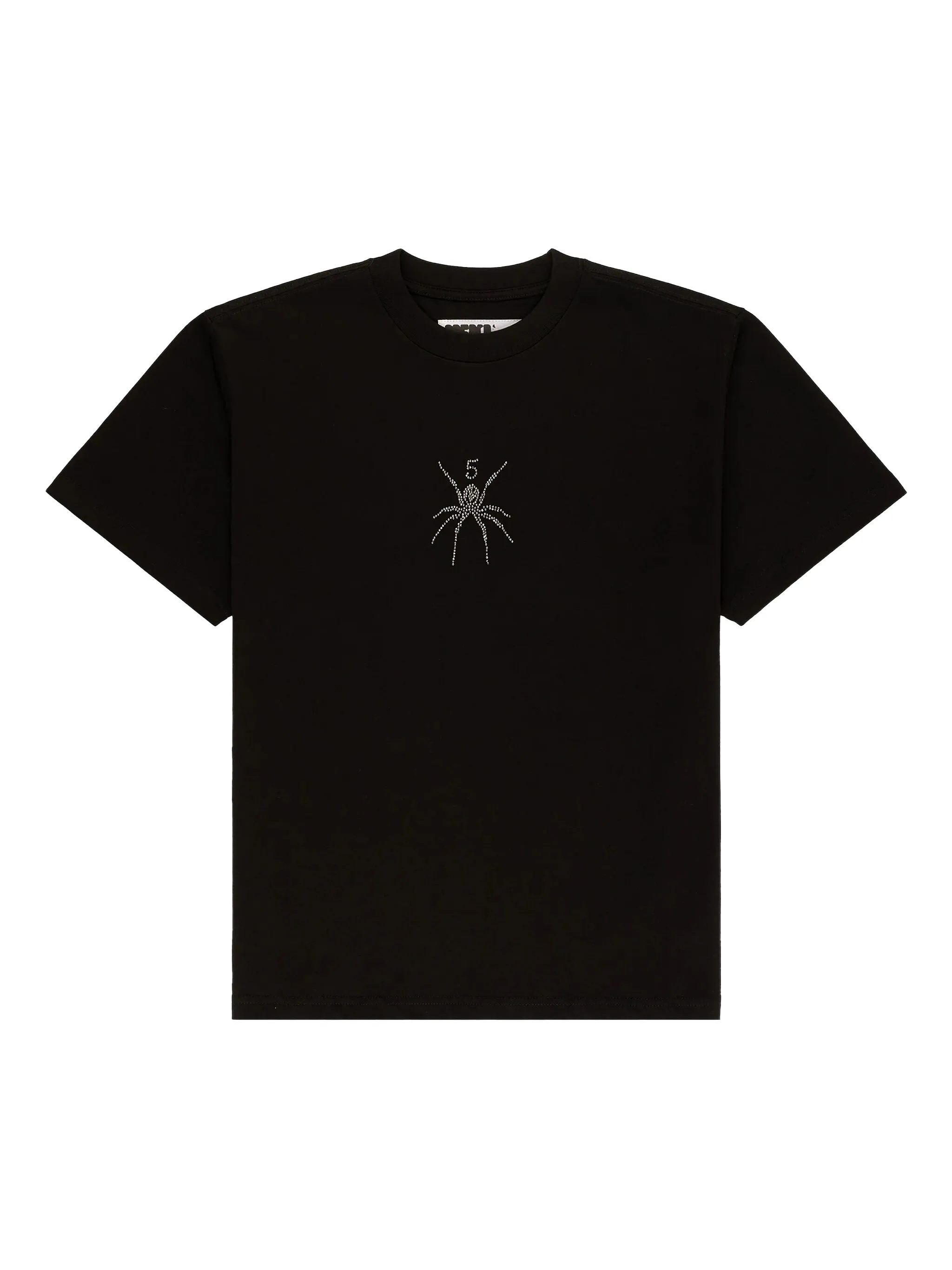 

Декорированная футболка Sp5Der, черный