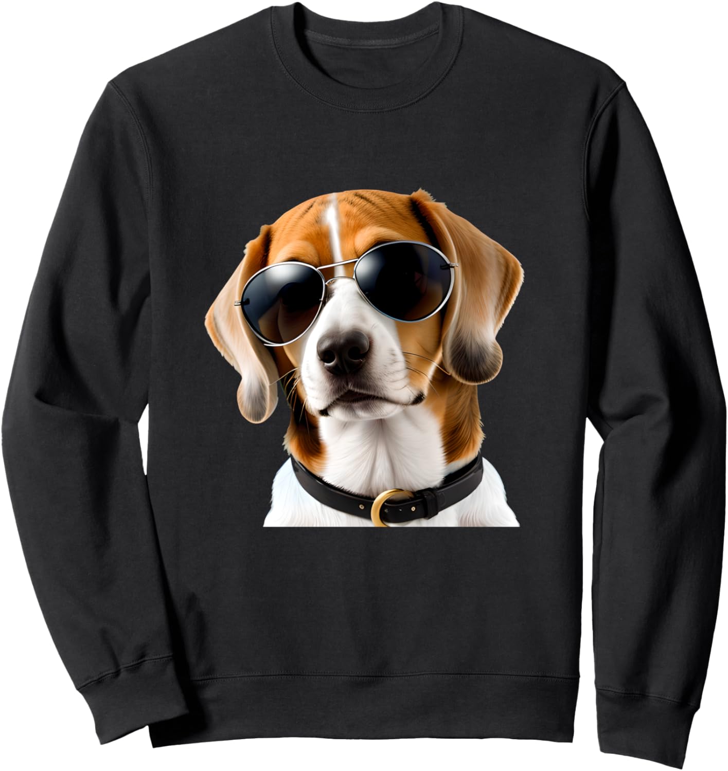 

Толстовка с солнцезащитными очками Бигль Dogs With Sunglasses, черный