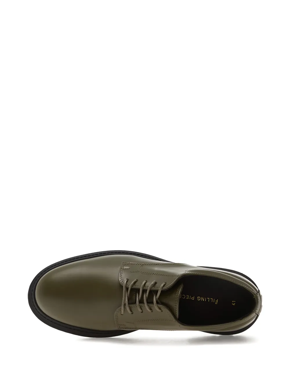 Чистые дерби-кроссовки Filling Pieces, зеленый — фото 4