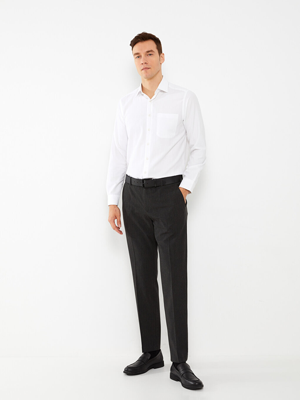 

Стандартные мужские брюки Mold LCWAIKIKI Formal, антрацит