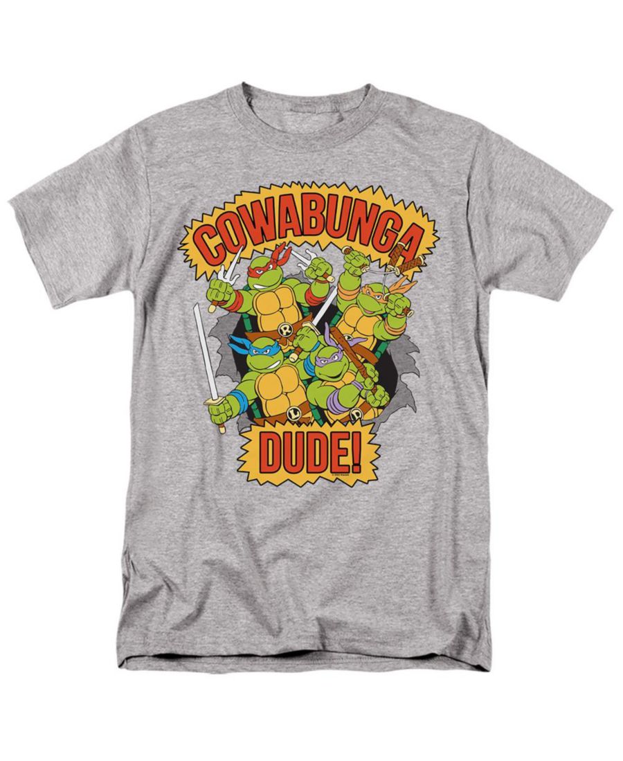

Классическая футболка TMNT Cowabunga Dude больших размеров TEENAGE MUTANT NINJA TURTLES, Athletic heather, Бежевый, Классическая футболка TMNT Cowabunga Dude больших размеров TEENAGE MUTANT NINJA TURTLES, Athletic heather