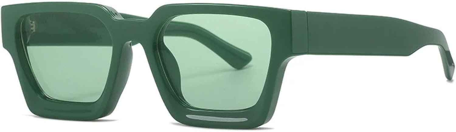 

Женские солнцезащитные очки с прозрачными градиентными линзами цвета океана; мужские солнцезащитные очки с защитой от УФ-излучения UV400 и леопардовым принтом DSVIGF, Green Green