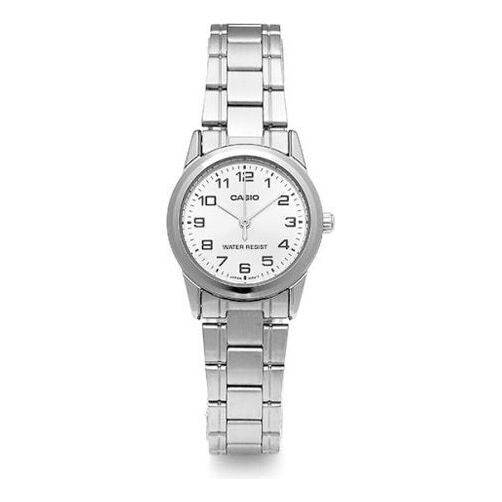 

Часы CASIO Quartz Waterproof Silver Analog, цвет silver