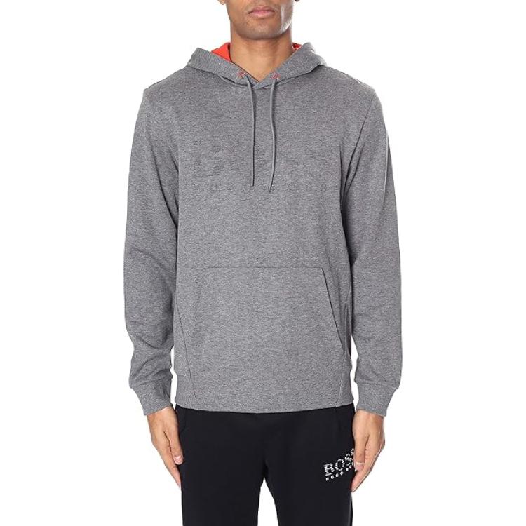 

HUGO BOSS Серый мужской свитшот