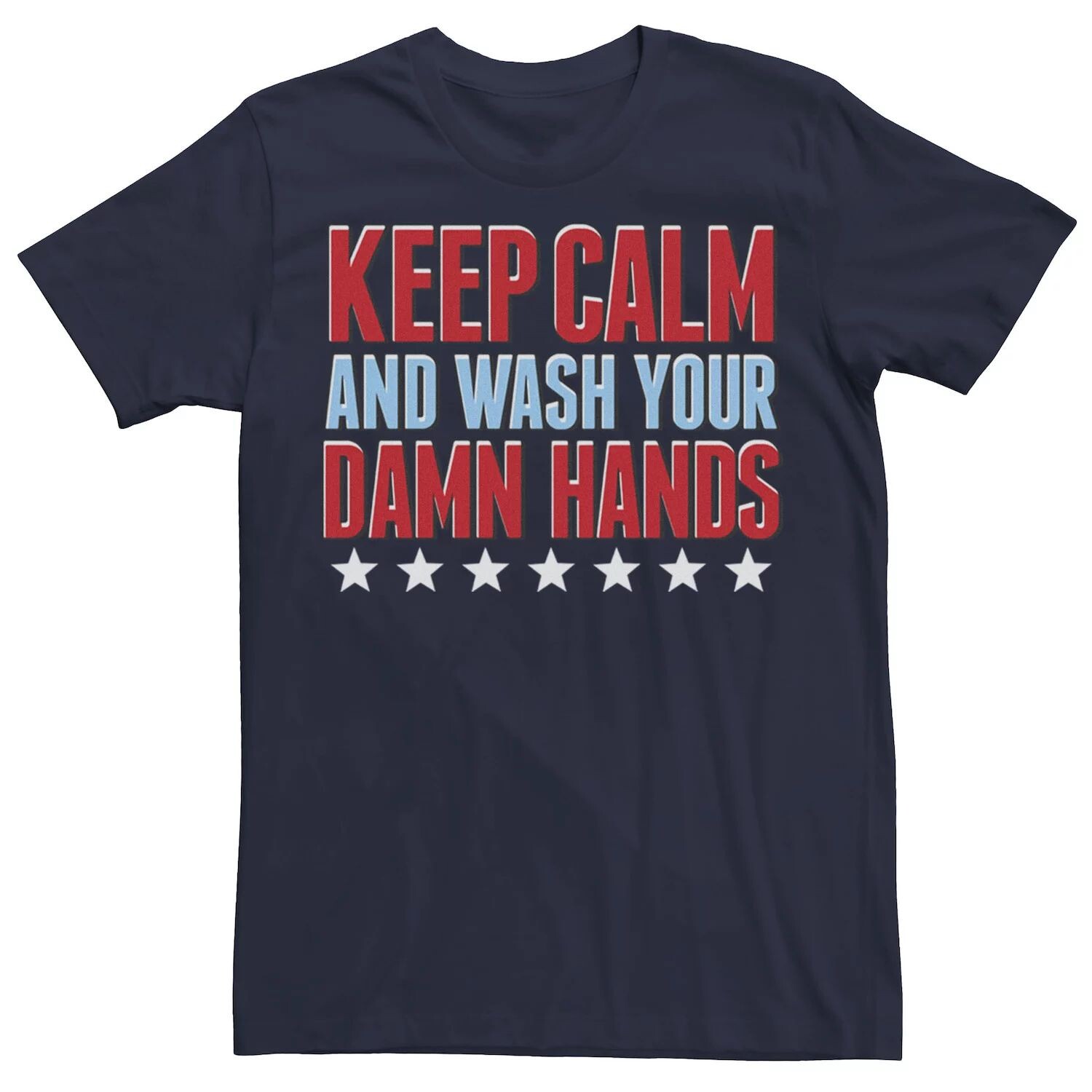

Мужская футболка Keep Calm And Wash Your Hands Licensed Character