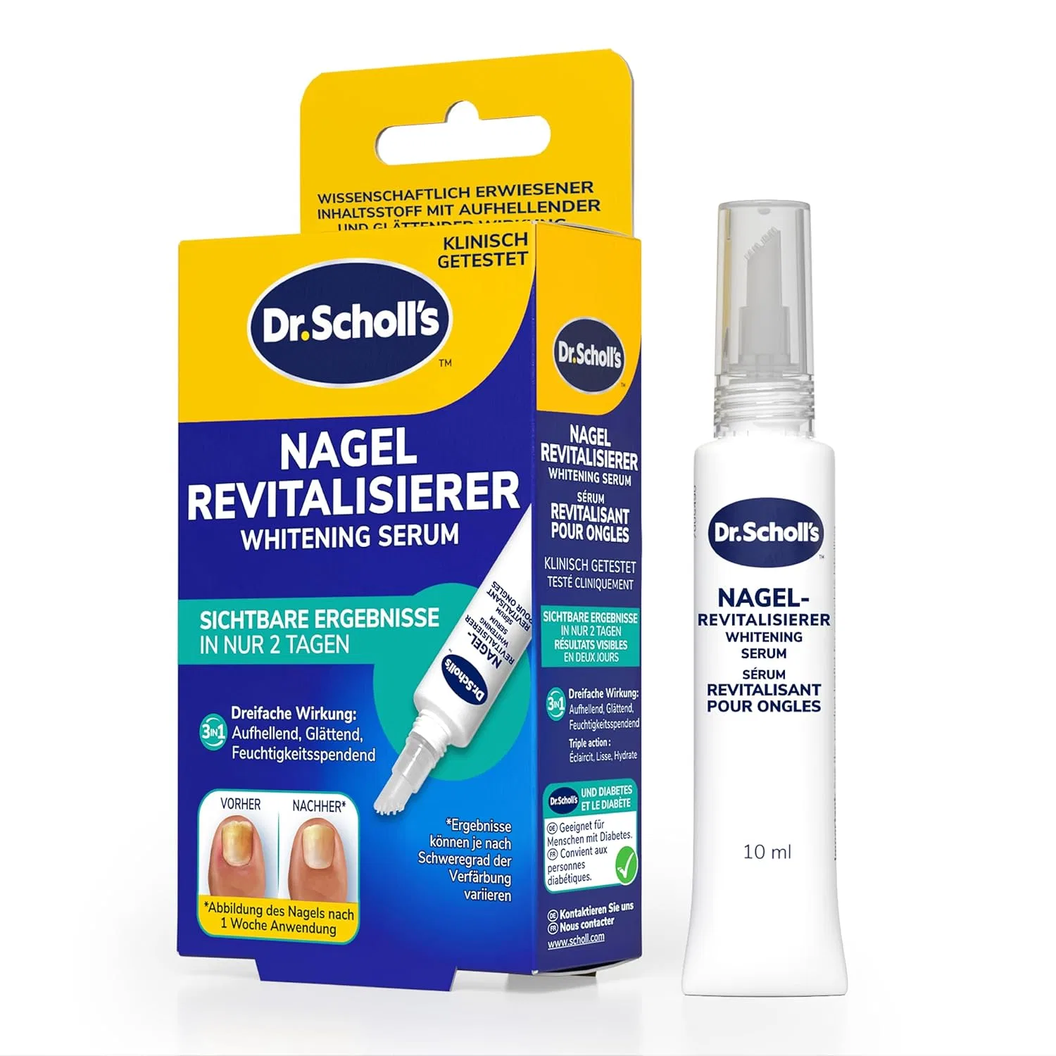 Сыворотка-ревитализатор для ногтей «Nail Revitaliser» 10 мл от Dr. Scholl's Dr. Scholl'S