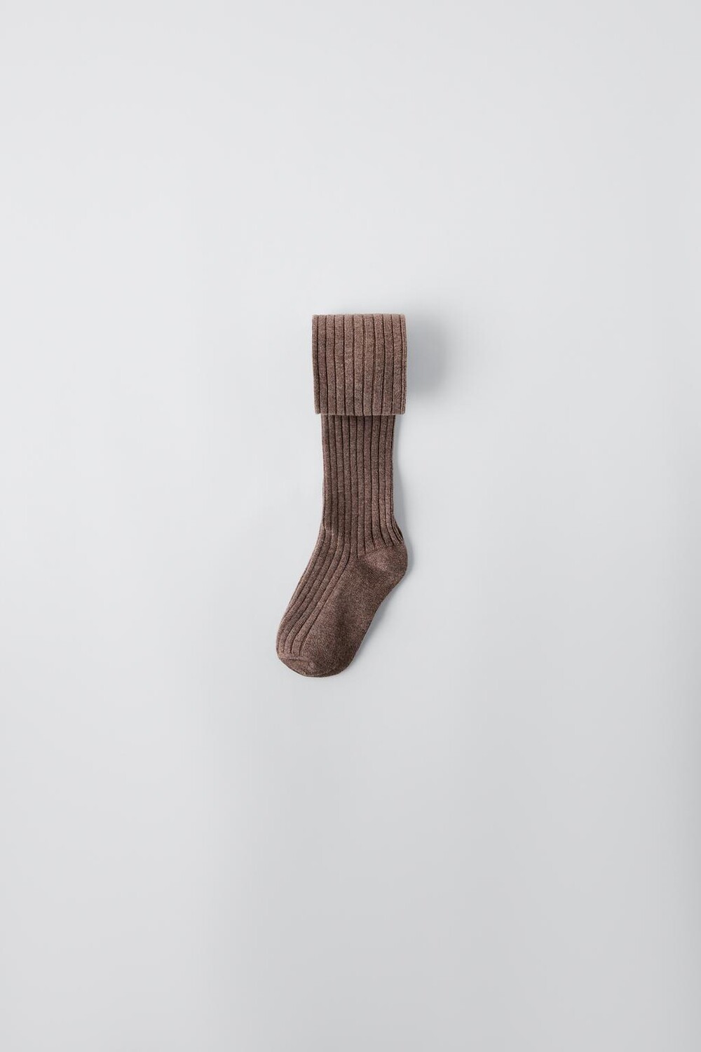 

Колготки в рубчик ZARA, кэмел