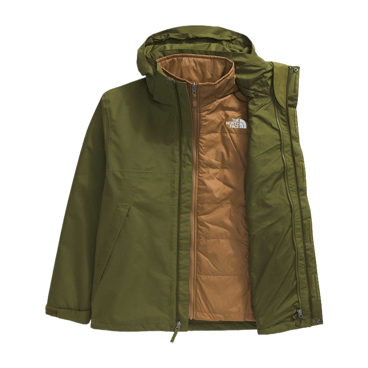 

THE NORTH FACE Куртка Lone Peak Triclimate 2 мужская Forest Olive/Brown