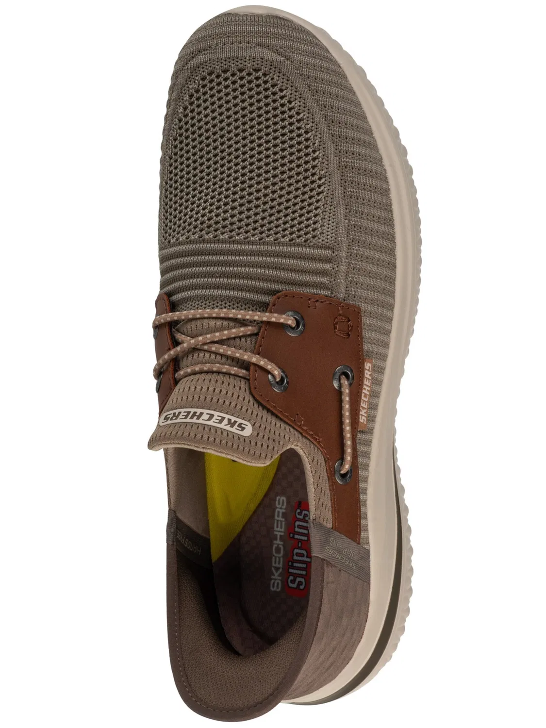 Слипоны 'Skechers Slip-Ins: Delson 3.0 - Roth' Skechers, Grey — фото 4