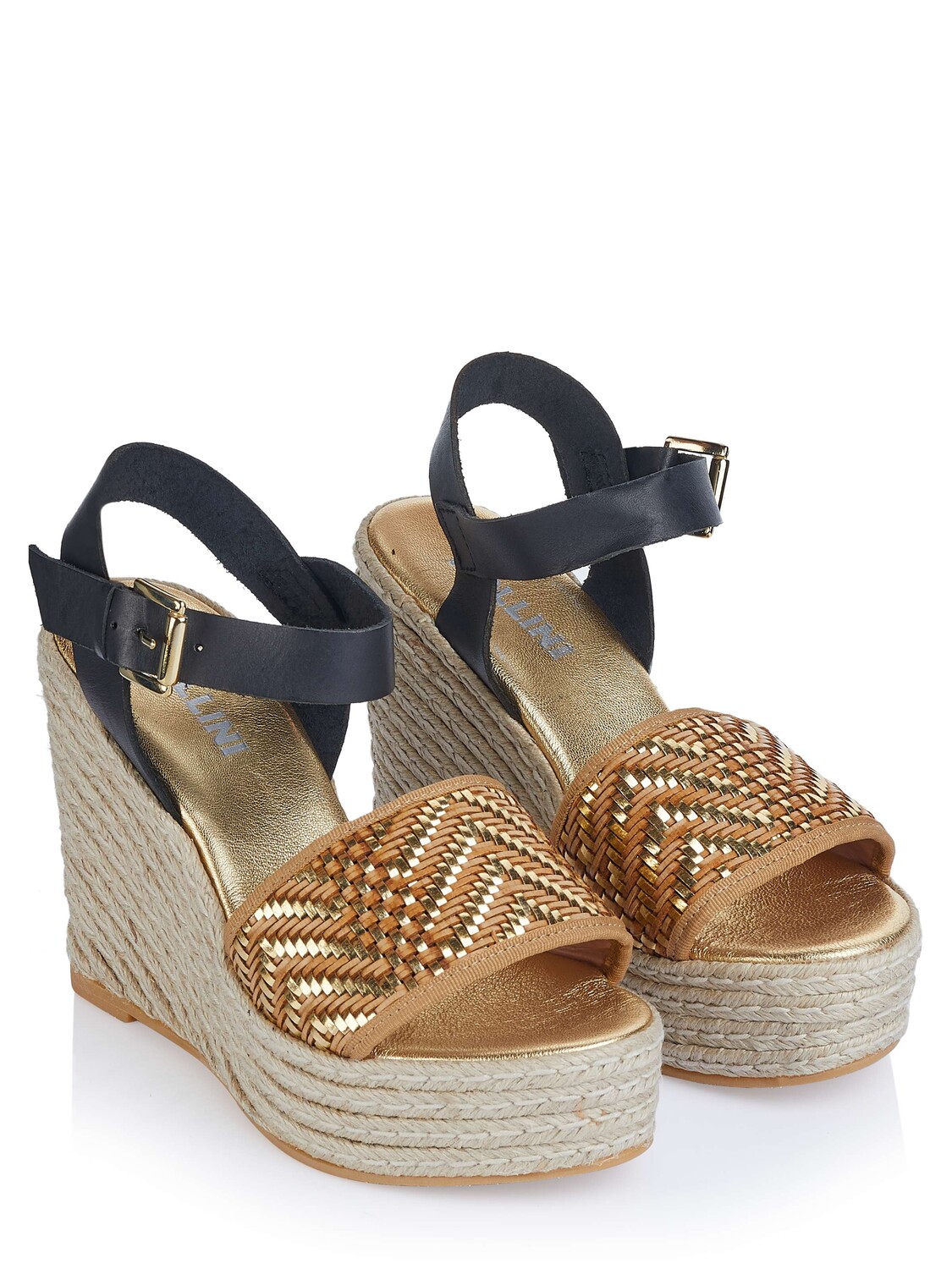 

Сандалии Pollini, золото